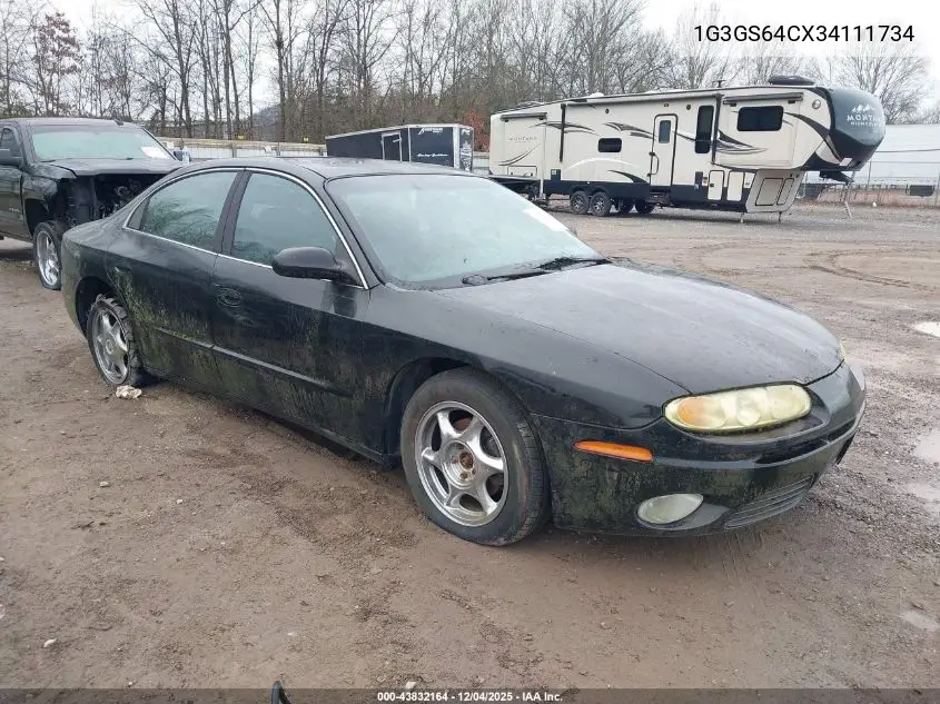 1G3GS64CX34111734 2003 Oldsmobile Aurora 4.0
