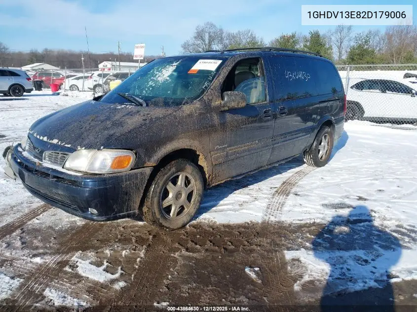 1GHDV13E82D179006 2002 Oldsmobile Silhouette Premiere