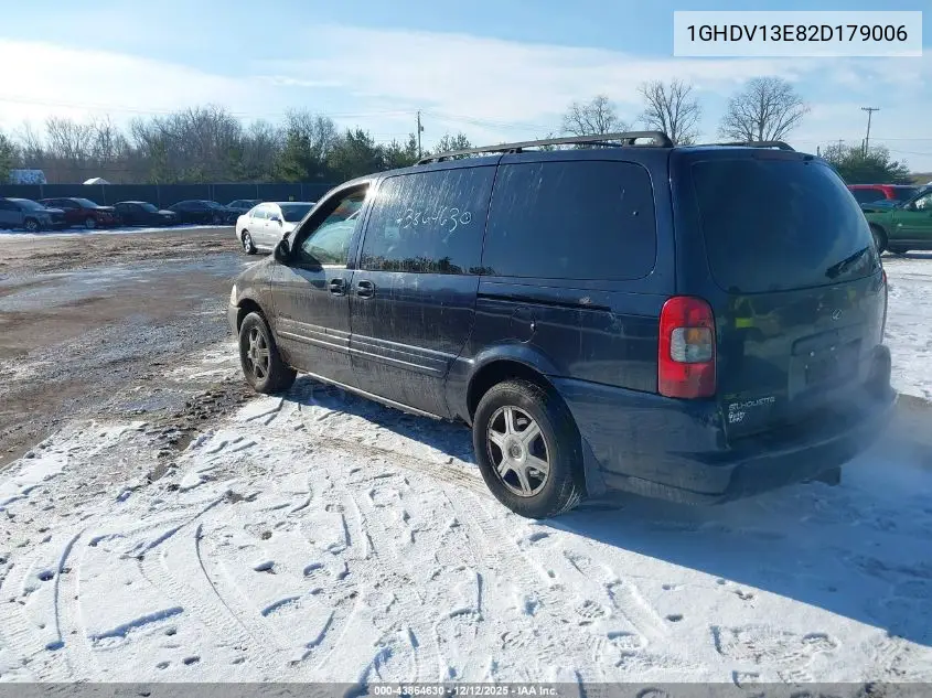 1GHDV13E82D179006 2002 Oldsmobile Silhouette Premiere