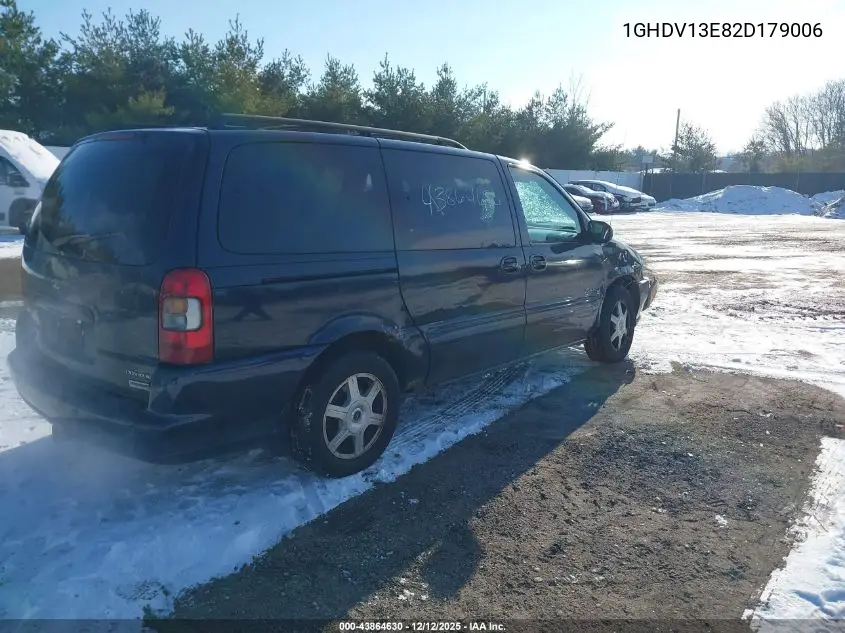 1GHDV13E82D179006 2002 Oldsmobile Silhouette Premiere