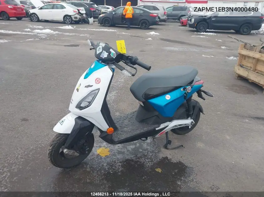 ZAPME1EB3N4000480 2022 Piaggio 1 Active