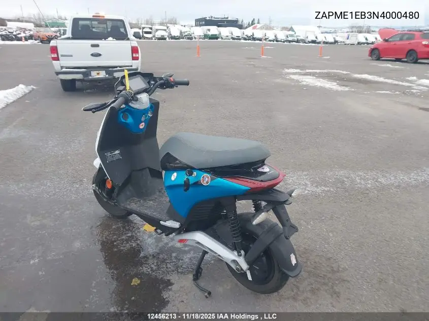 ZAPME1EB3N4000480 2022 Piaggio 1 Active