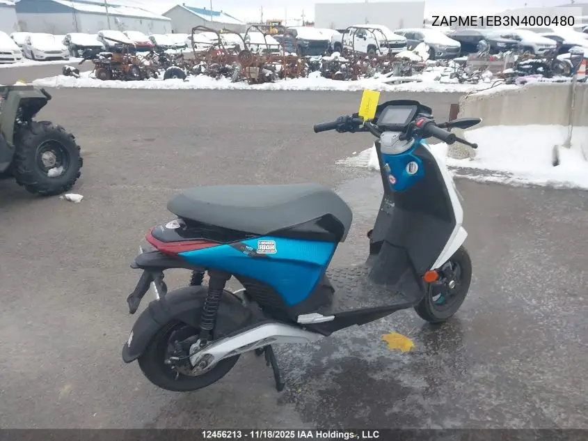 ZAPME1EB3N4000480 2022 Piaggio 1 Active