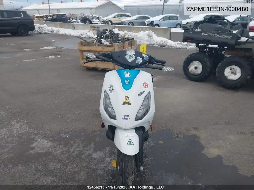 ZAPME1EB3N4000480 2022 Piaggio 1 Active