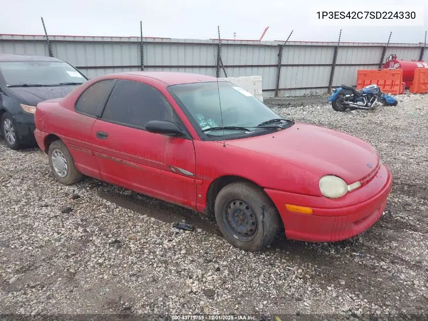 1P3ES42C7SD224330 1995 Plymouth Neon Highline
