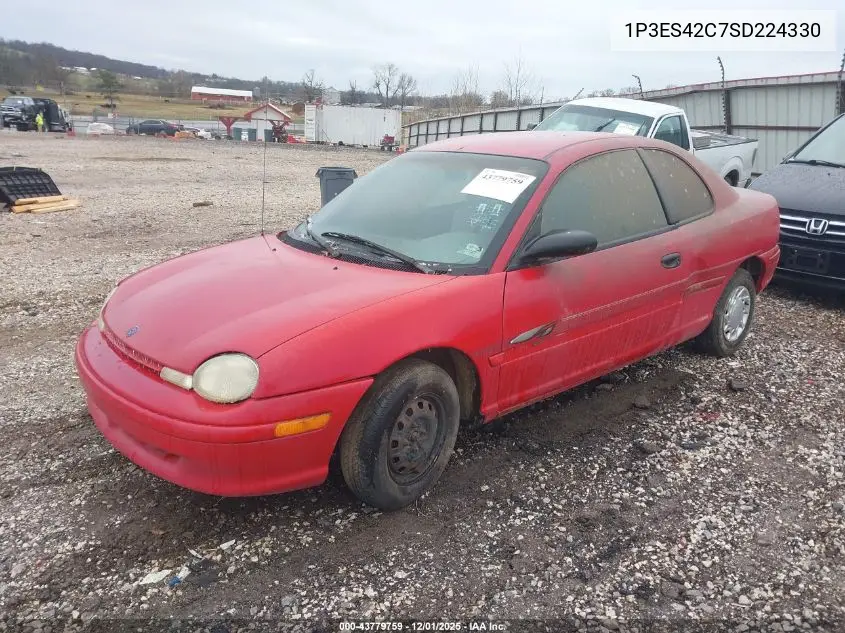 1P3ES42C7SD224330 1995 Plymouth Neon Highline