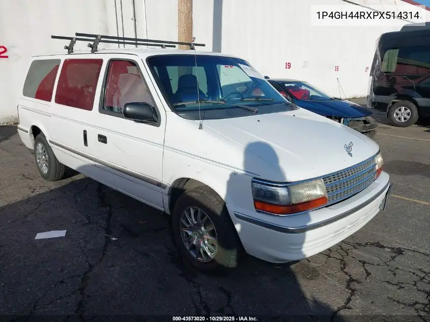 1P4GH44RXPX514314 1993 Plymouth Grand Voyager Se