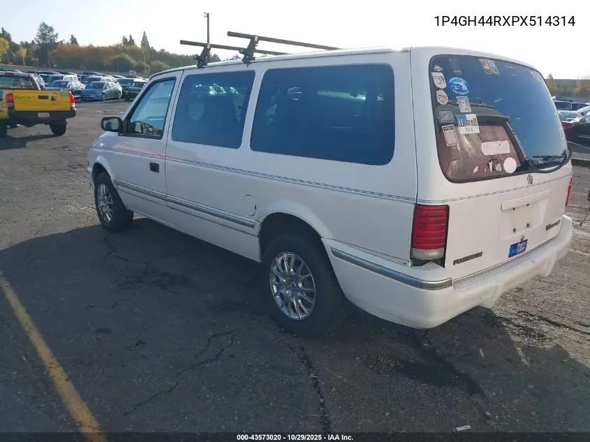1P4GH44RXPX514314 1993 Plymouth Grand Voyager Se
