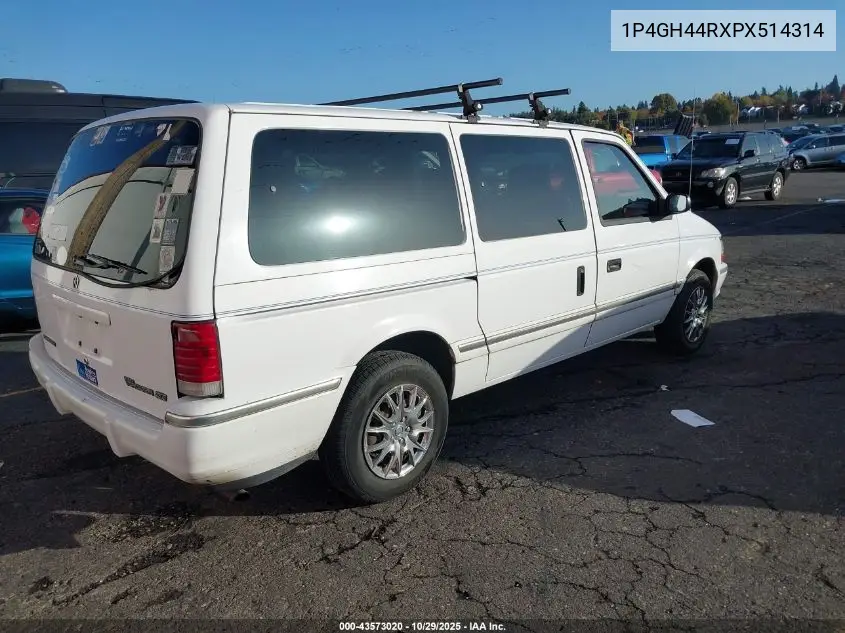 1P4GH44RXPX514314 1993 Plymouth Grand Voyager Se