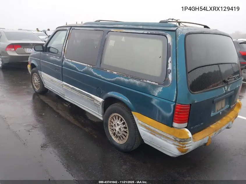 1P4GH54LXRX129419 1994 Plymouth Grand Voyager Le