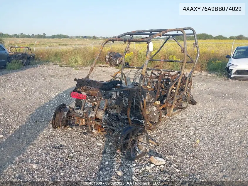 4XAXY76A9BB074029 2011 Polaris Ranger Rzr 4