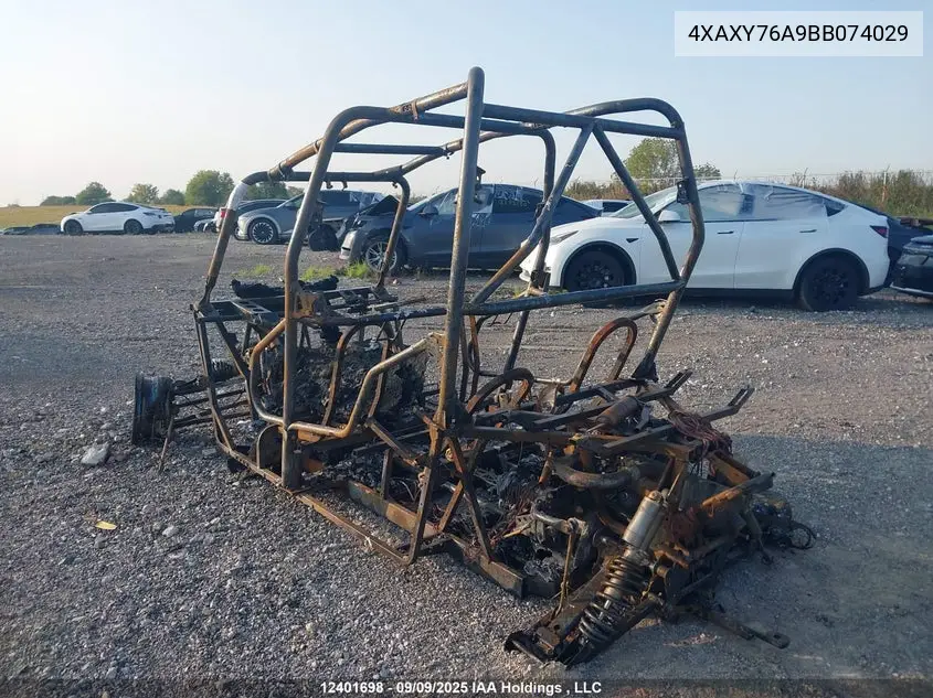 4XAXY76A9BB074029 2011 Polaris Ranger Rzr 4