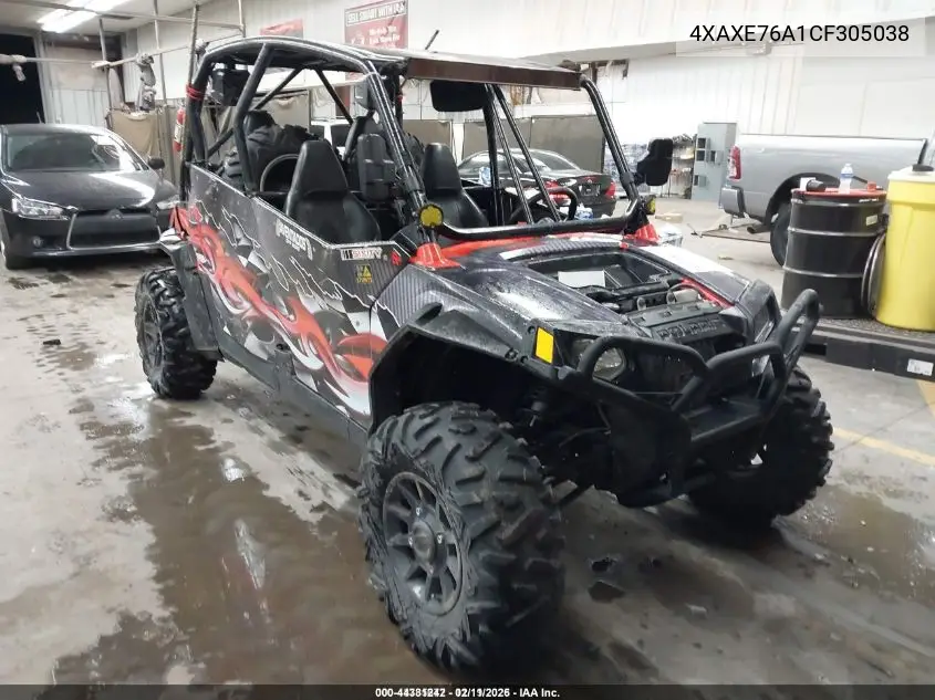 4XAXE76A1CF305038 2012 Polaris Ranger Rzr 4 800