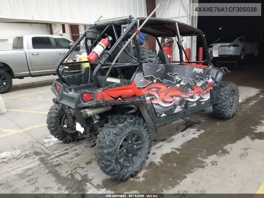 4XAXE76A1CF305038 2012 Polaris Ranger Rzr 4 800
