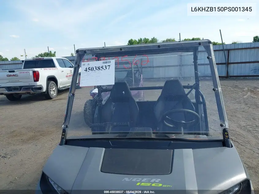 L6KHZB150PS001345 2023 Polaris Ranger 150 Efi