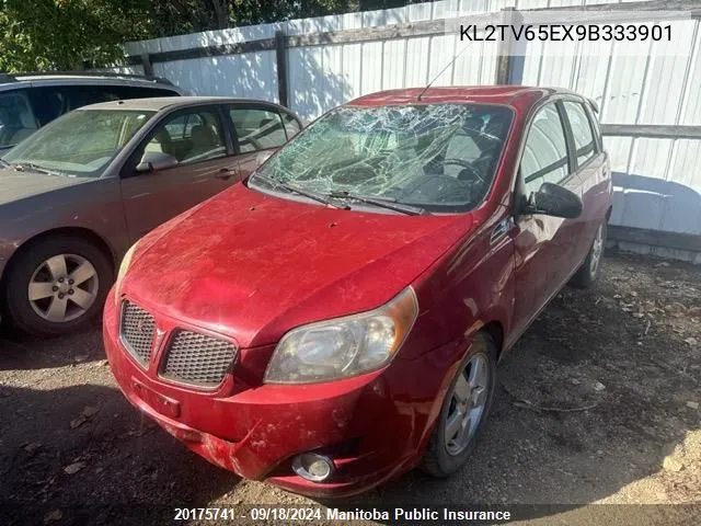 2009 Pontiac G3 Wave VIN: KL2TV65EX9B333901 Lot: 20175741