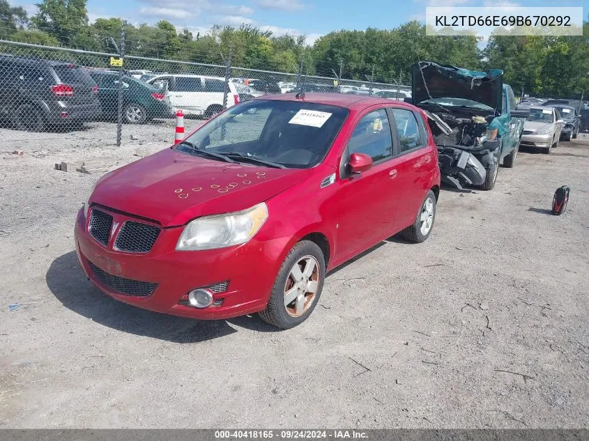 KL2TD66E69B670292 2009 Pontiac G3