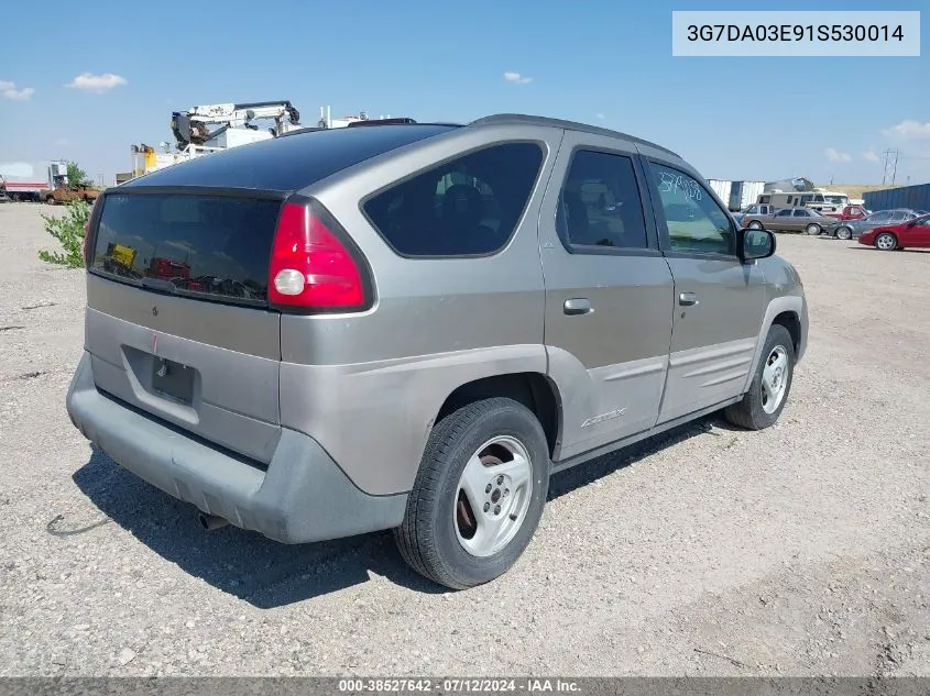 3G7DA03E91S530014 2001 Pontiac Aztek Gt