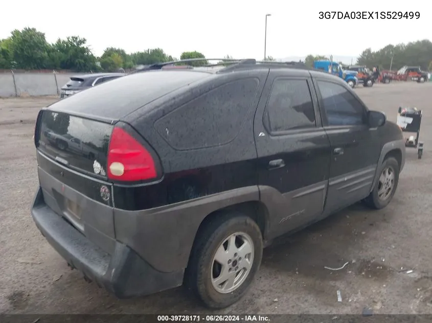 3G7DA03EX1S529499 2001 Pontiac Aztek Gt