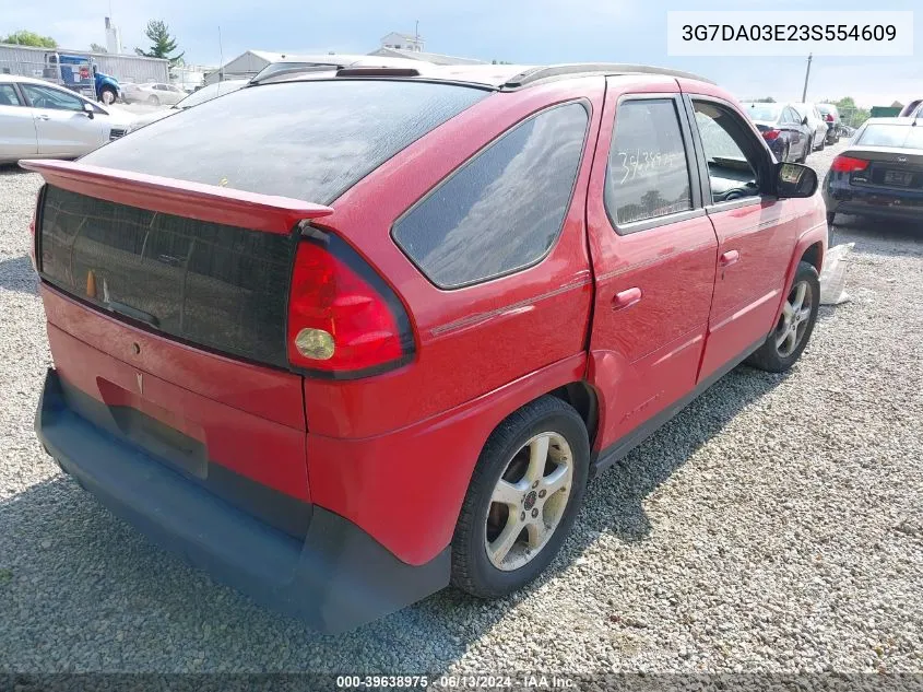 3G7DA03E23S554609 2003 Pontiac Aztek