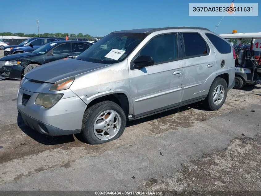 3G7DA03E35S541631 2005 Pontiac Aztek