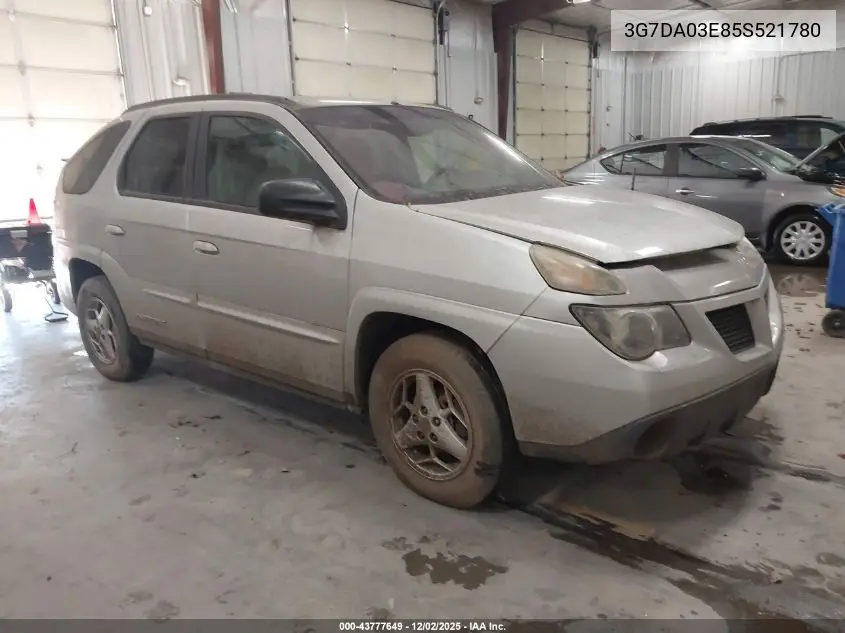 3G7DA03E85S521780 2005 Pontiac Aztek