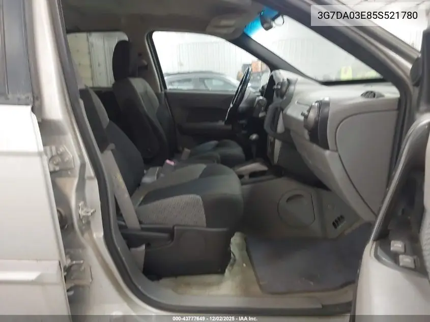 3G7DA03E85S521780 2005 Pontiac Aztek