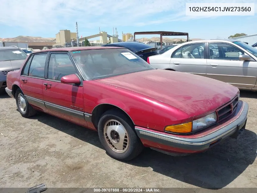 1G2HZ54C1JW273560 1988 Pontiac Bonneville Se