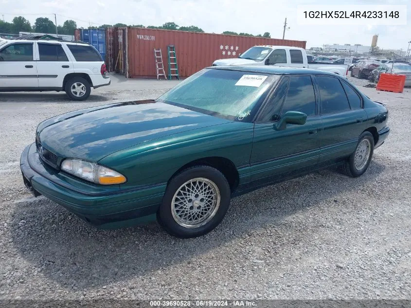 1994 Pontiac Bonneville Se VIN: 1G2HX52L4R4233148 Lot: 39690528