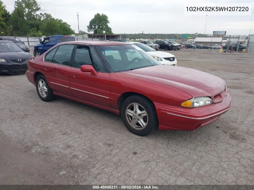 1998 Pontiac Bonneville Se VIN: 1G2HX52K5WH207220 Lot: 40005231