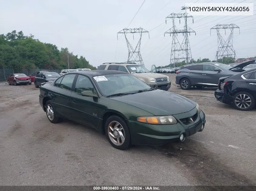 2000 Pontiac Bonneville Sle VIN: 1G2HY54KXY4266056 Lot: 39930403