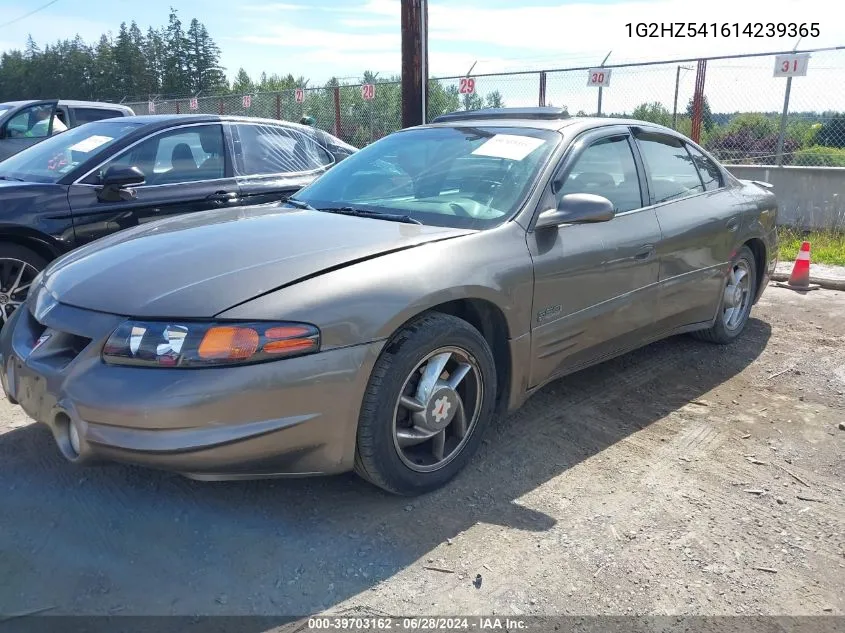 2001 Pontiac Bonneville Ssei VIN: 1G2HZ541614239365 Lot: 39703162