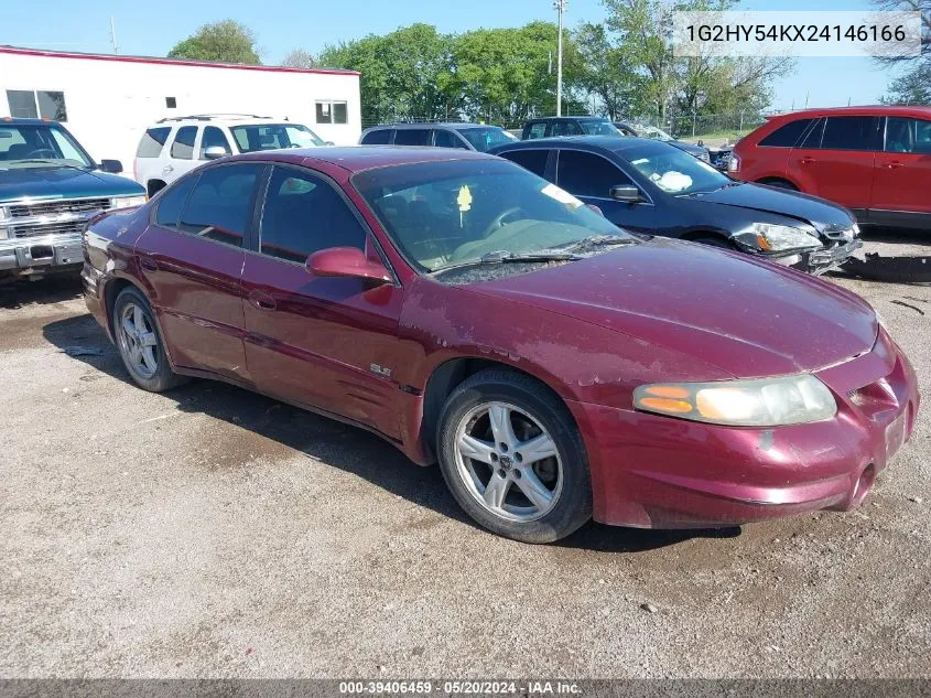 2002 Pontiac Bonneville Sle VIN: 1G2HY54KX24146166 Lot: 39406459