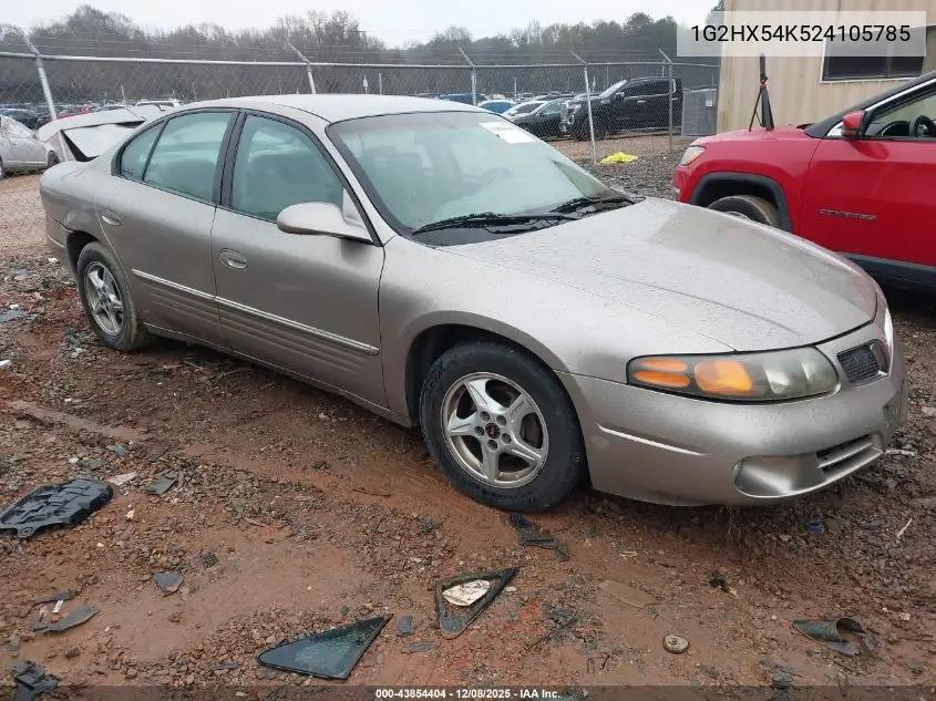 1G2HX54K524105785 2002 Pontiac Bonneville Se