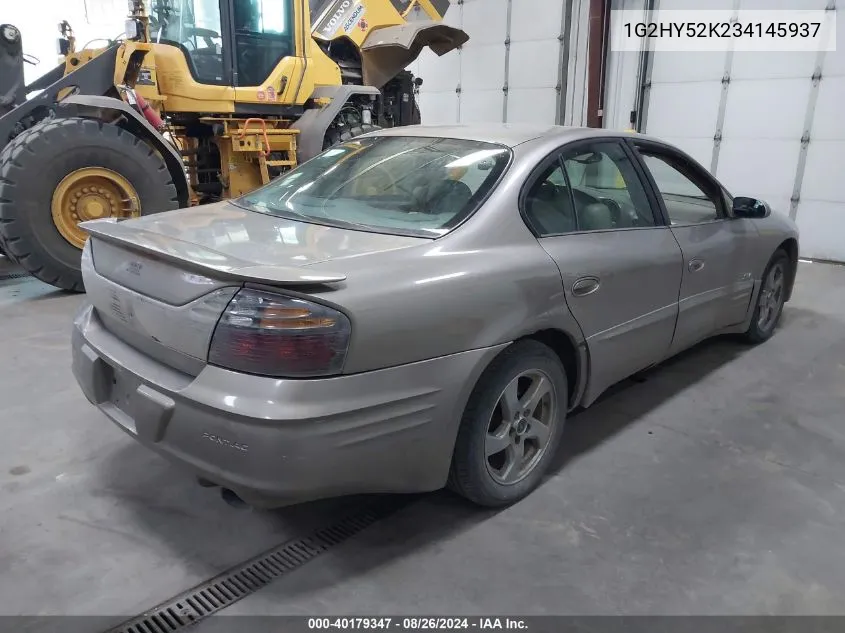 1G2HY52K234145937 2003 Pontiac Bonneville Sle