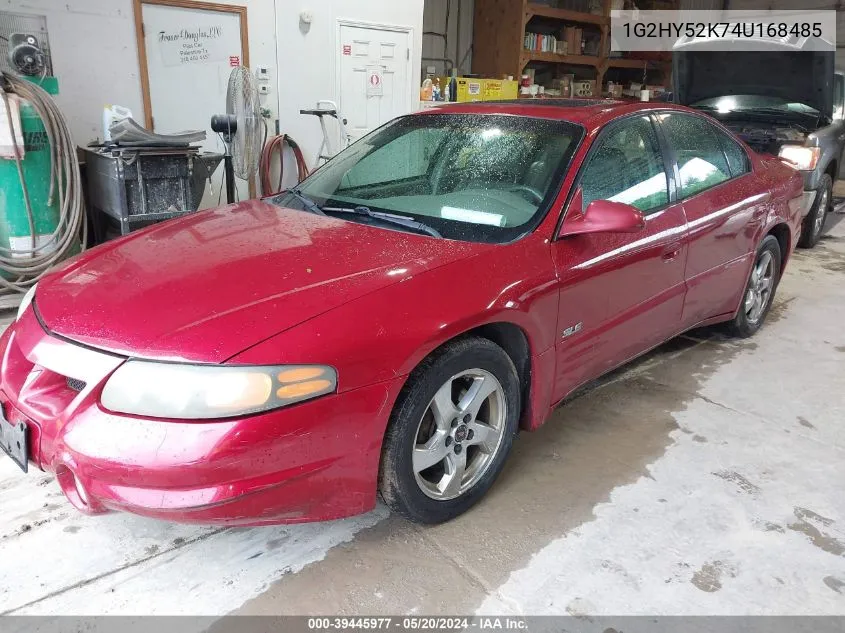 2004 Pontiac Bonneville Sle VIN: 1G2HY52K74U168485 Lot: 39445977