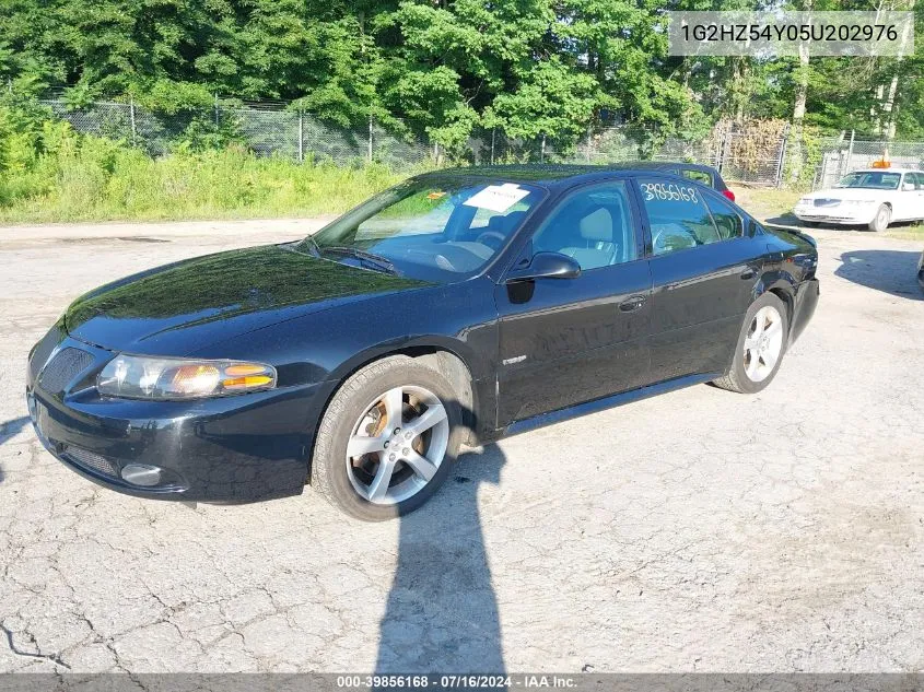 1G2HZ54Y05U202976 2005 Pontiac Bonneville Gxp