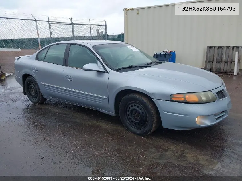 2005 Pontiac Bonneville Se VIN: 1G2HX52K35U164793 Lot: 40152683