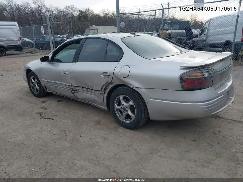 1G2HX54K05U170516 2005 Pontiac Bonneville Se