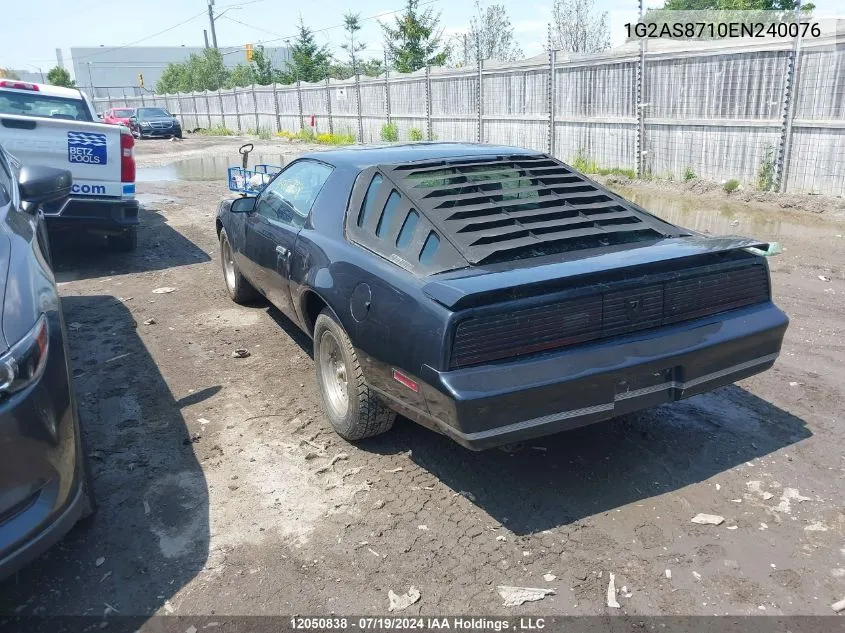 1G2AS8710EN240076 1984 Pontiac Firebird