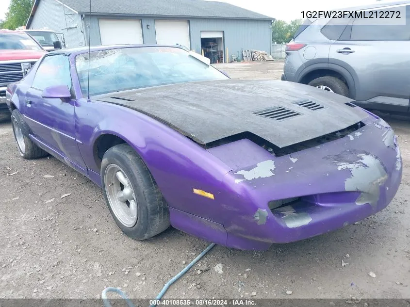 1991 Pontiac Firebird Trans Am/Gta VIN: 1G2FW23FXML212272 Lot: 40108535