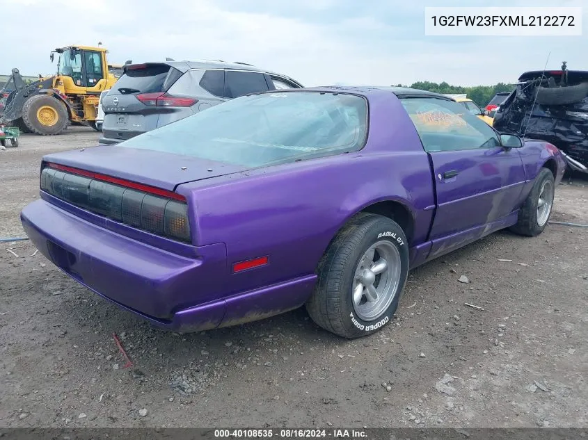 1991 Pontiac Firebird Trans Am/Gta VIN: 1G2FW23FXML212272 Lot: 40108535