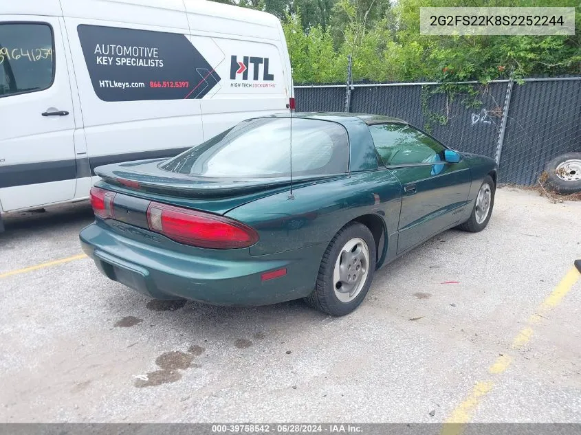 2G2FS22K8S2252244 1995 Pontiac Firebird