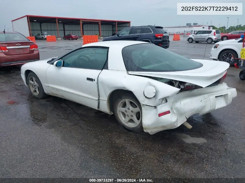 2G2FS22K7T2229412 1996 Pontiac Firebird