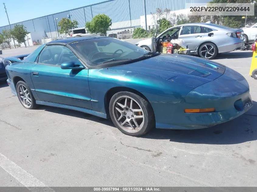 1997 Pontiac Firebird Trans Am VIN: 2G2FV22P0V2209444 Lot: 39557994