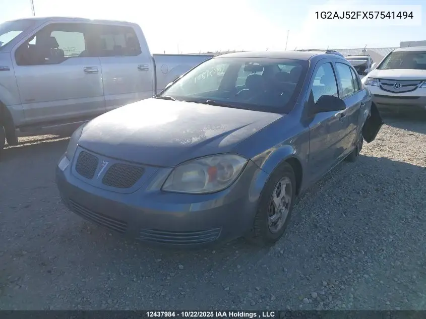 1G2AJ52FX57541494 2005 Pontiac Pursuit