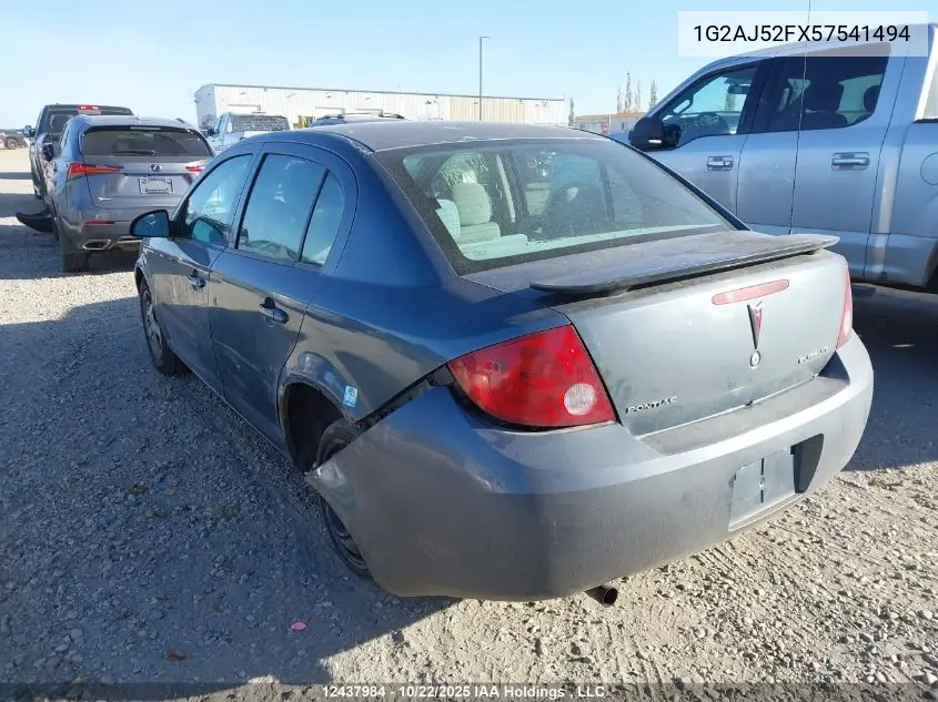 1G2AJ52FX57541494 2005 Pontiac Pursuit