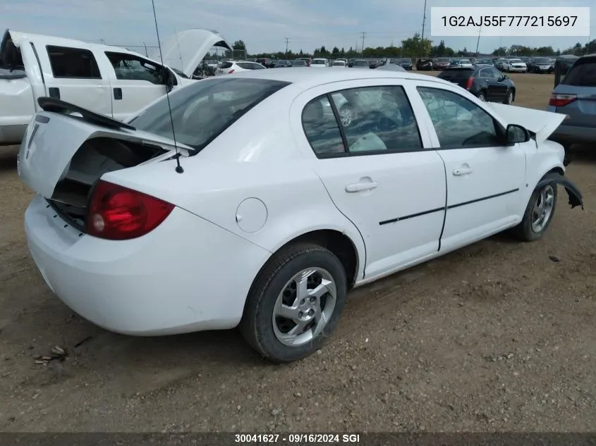 1G2AJ55F777215697 2007 Pontiac G5