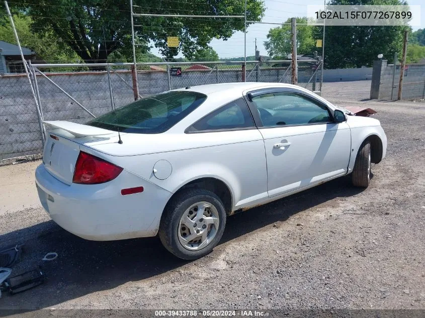 2007 Pontiac G5 VIN: 1G2AL15F077267899 Lot: 39433788