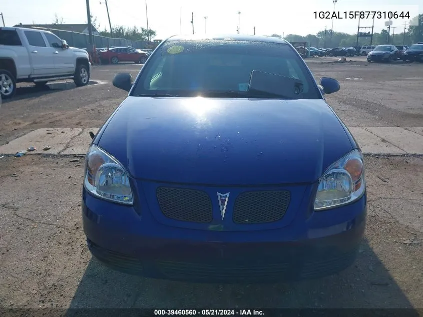 1G2AL15F877310644 2007 Pontiac G5